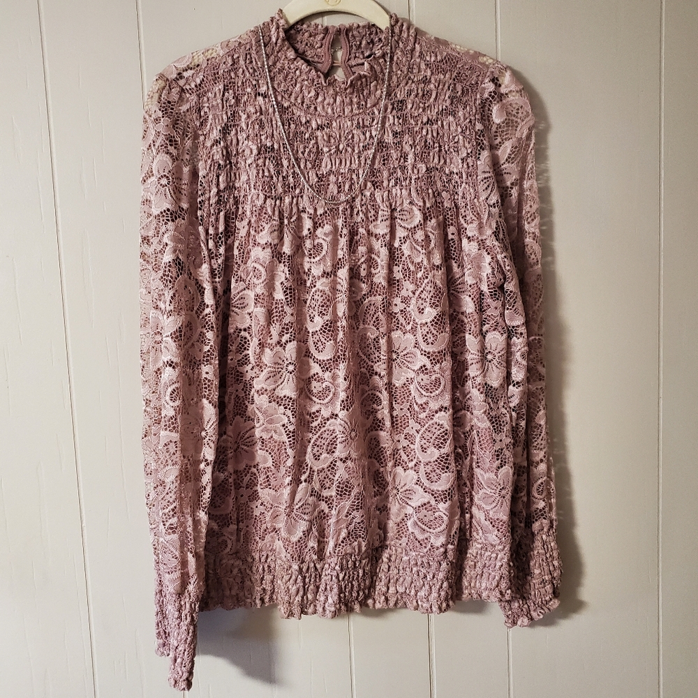 cable & gauge blouse